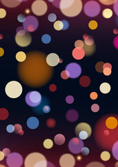 Bokeh background perfect for Holidays, Christmas, New Year, Festive and various desing works