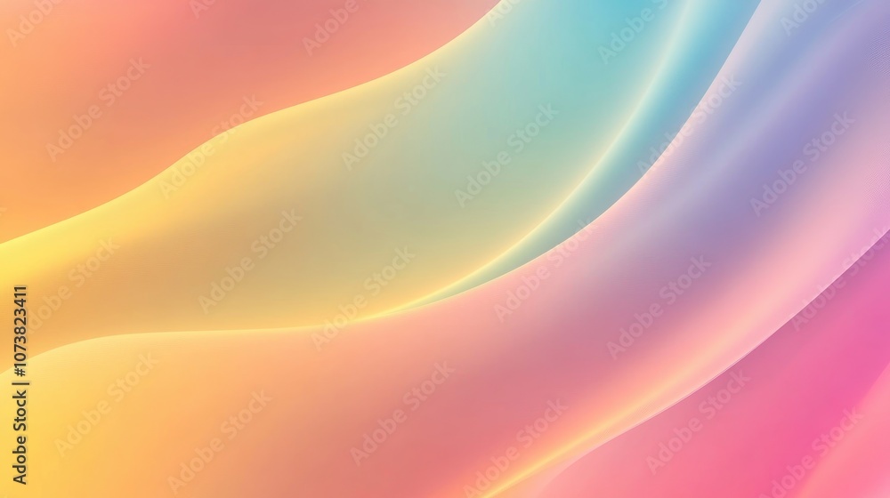 Aufkleber grainy abstract gradient background for presentations