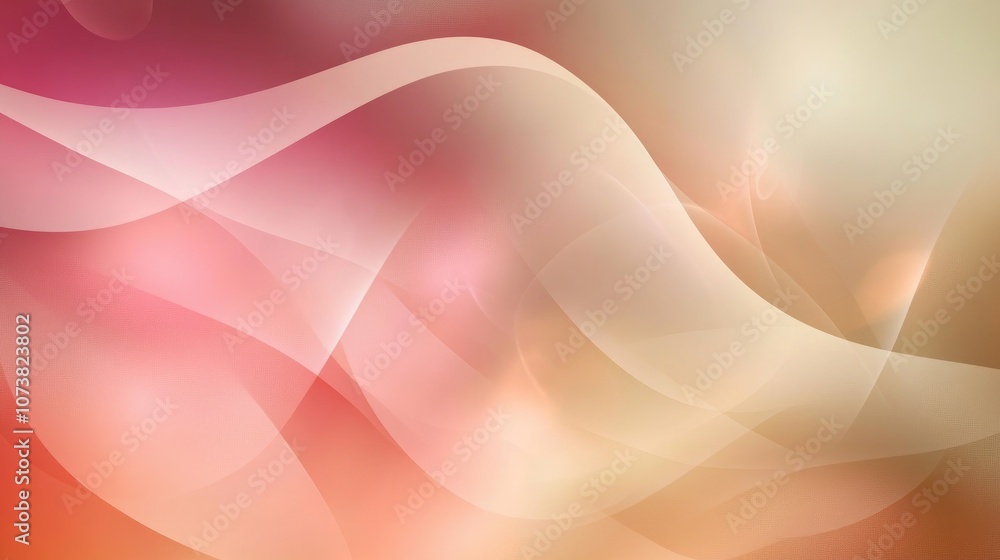 Aufkleber fantasy abstract geometric texture featuring a modern blurred background with gradient illustration 