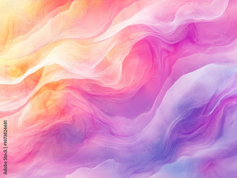 Poster abstract geometric texture featuring a trendy blurred background with a gradient pattern and wave de