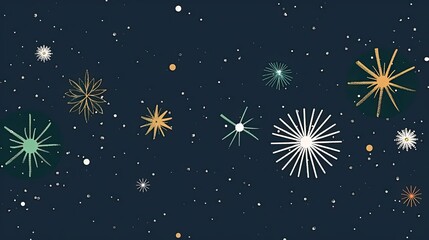 Fototapeta premium snowflakes 