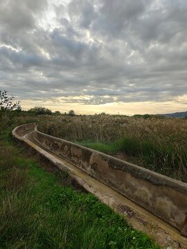 railway in the countryside