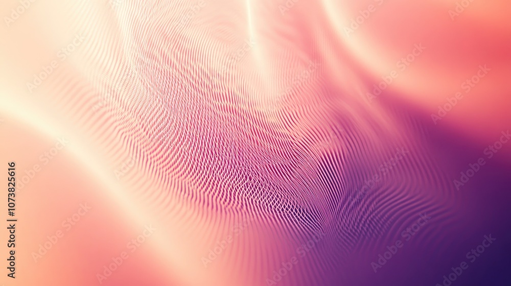 Poster abstract geometric texture with a trendy blurred backdrop featuring a gradient pattern and motion ef