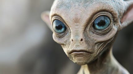 Extraterrestrial being from another world