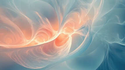 Obraz premium Stunning abstract backdrop suitable for artistic projects greeting cards business materials and posters 3D illustration featuring a computer generated fractal design