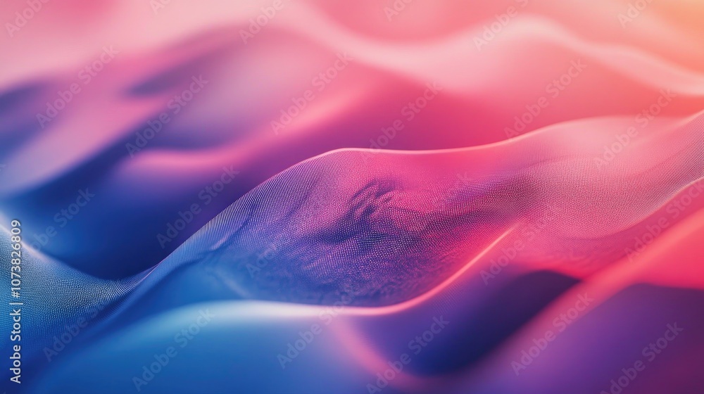 Poster abstract geometric texture featuring a modern blurred background gradient illustration and dynamic p