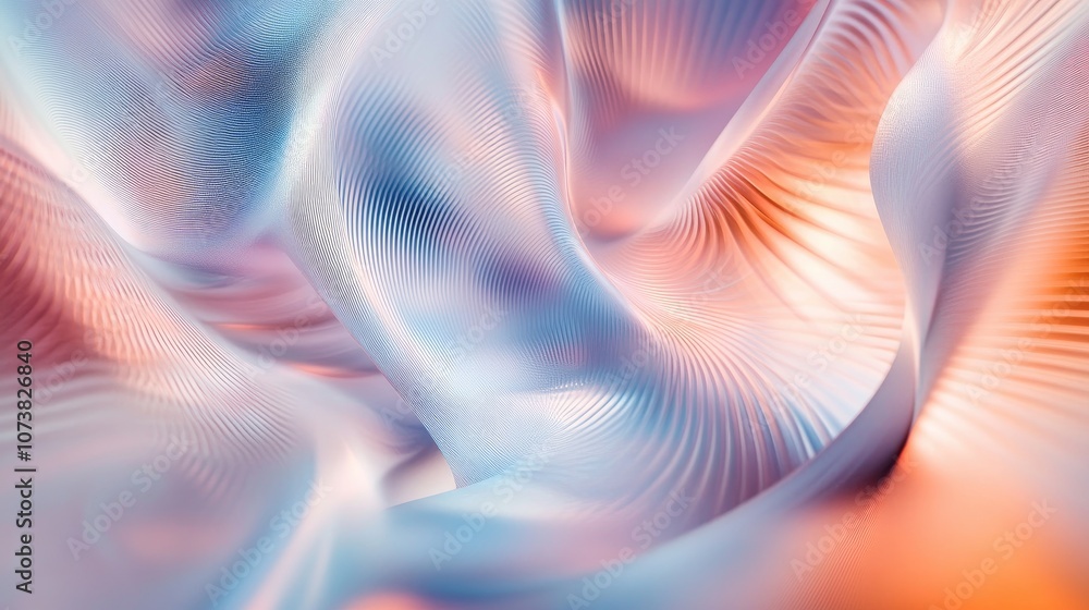 Poster abstract geometric texture with a trendy blurred background featuring a gradient pattern ideal for m