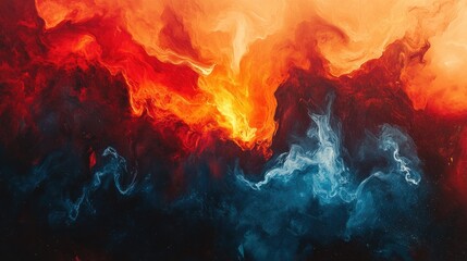 Fototapeta premium Abstract texture featuring electric fusion in a dynamic backdrop