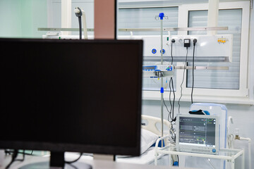 Intensive care unit at the hospital is ready to receive patients