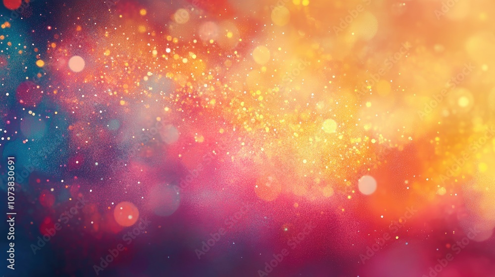 Poster abstract colorful background with space for text insertion