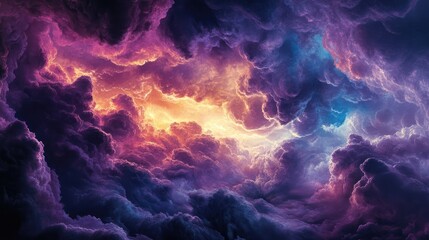 Fototapeta premium Stunning wallpaper featuring ethereal clouds