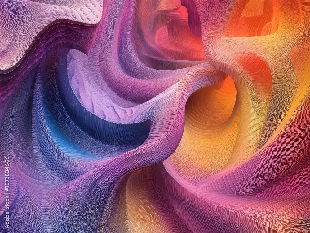 Poster abstract fractal wallpaper suitable for digital artwork features psychedelic elements ideal for grap