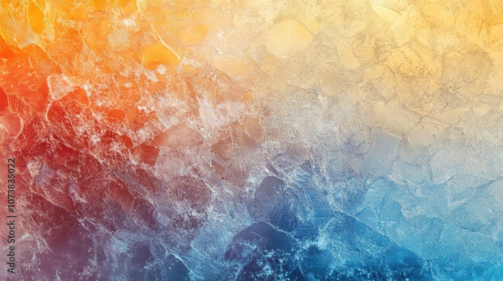 Canvas Prints colorful frosted glass texture with an abstract pattern