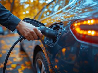 Electric vehicle charging station 