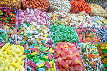 Sweets at the market in Agadir
