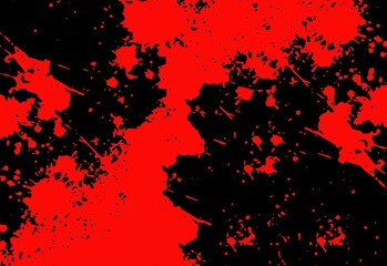 Red paints background texture