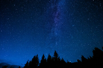 night sky with stars