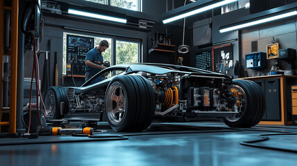 Advanced EV Testing Laboratory: Quality Control and Performance Verification Center