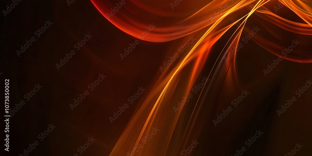 Aufkleber vibrant orange flames adding a fiery and dynamic backdrop, ideal for websites, presentations, or any