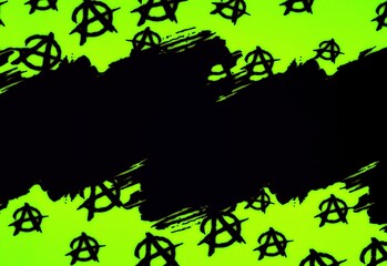 Anarchy texture logo background acidic paint style