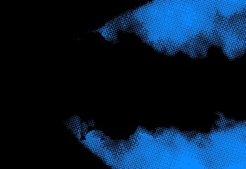 Blue smoke texture brush background
