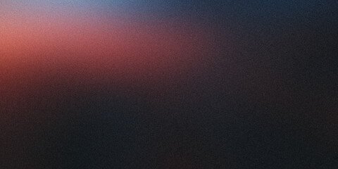 Fototapeta premium Abstract textured background with grainy gradient from red and orange to dark blue and purple
