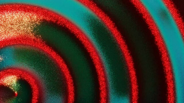 Abstract 3D horizontal festive backgrounds glitter New Year Merry Christmas holly candy cane pattern textured mockup poster blank space loop animation magical gift card trendy luxury glow sparks