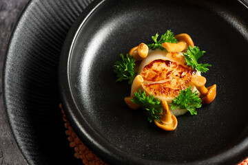 Scallop luxury meal