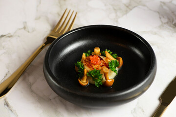 Scallop luxury meal