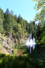 Ross Fountain in Butchart Gardens