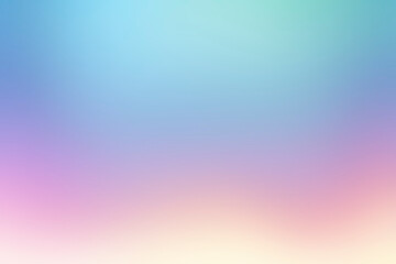 Delicate pastel gradient background blending soft shades of light blue, lilac, pink, and gentle yellow. Serene, dreamy color palette creates calming and versatile backdrop. For digital design, website