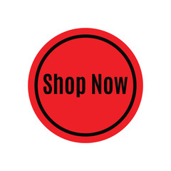 shop now icon button vector illustration