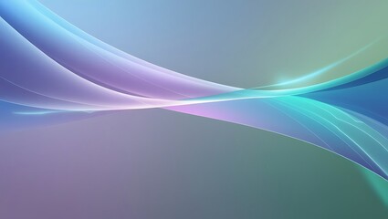 Fototapeta premium Abstract blue and purple wavy background. Generative Ai.