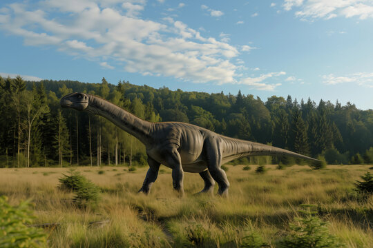 Un dinosaure sauropode du genre Camarasaurus