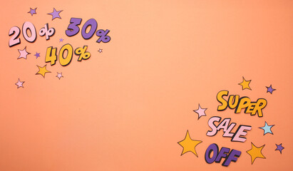 Super discounts, gifts, paper crafts.