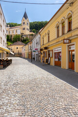 Obraz premium Trenčín, Slovakia - Historic City and Iconic Castle