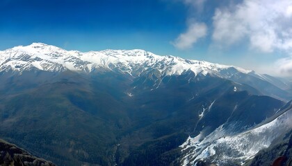 Snow-Capped Peaks and Breathtaking Views from Mount Olympus