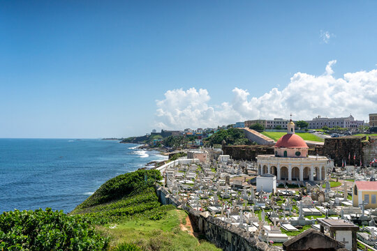 Tumba de Pedro Salinas cemetery in Old San Juan Puerto Rico  