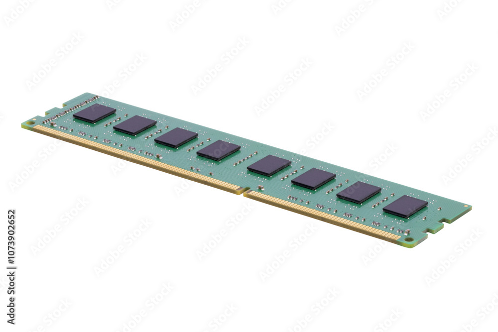 Wall mural random access memory module stick