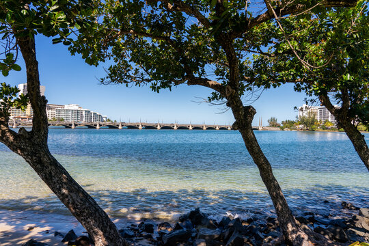 Condado Lagoon in Candado, San Juan Puerto RIco 
