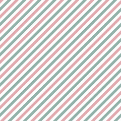 Obraz premium Diagonal stripes vintage seamless pattern pink blue
