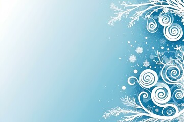 minimalist blue background with floating bubbles and water-inspired swirls creating a refreshing and calming atmosphere