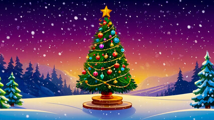 Obraz premium Christmas 