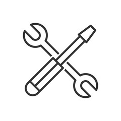 Repair Tool Icon - Maintenance Icon