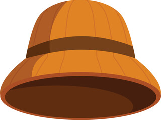 Fototapeta premium Classic cork helmet, essential for adventurers and explorers venturing into hot and humid environments