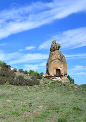Aslankaya Temple, located in Afyonkarahisar, Turkey, is thought to have been built in the 7th century.
