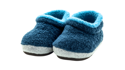 Boy slippers shoes footwear isolated pair design fashion baby small background white child shoe object clothing foot newborn cute childhood style soft blue color trendy