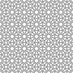 Seamless girih pattern. Traditional Islamic Design. Mosque decoration element. Seamless geometric pattern. Seamless islamic pattern. Background illustration. Morocco seamless pattern.
