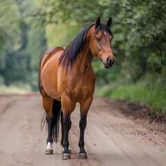 Obraz premium Horse Isolated