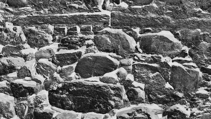 dark grey natural brick wall texture pattern